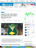 Pepeto and Little Pepe Compete for the Next Memecoin Era
