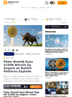 Peter Brandt Eyes $150K Bitcoin by August as Bullish Patterns Explode – Markets and Prices Bitcoin News
