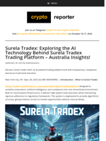 Surela Tradex: Exploring the AI Technology Behind Surela Tradex Trading Platform – Australia Insights!