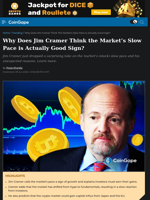 Why Does Jim Cramer Think the Market's Slow Pace is Actually Good Sign?