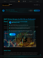 DOT Price Drops to $3.78 as Polkadot Faces Technical Headwinds - Blockchain.News