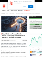 Haust Network Reveals Plan to Return Sovereignty to Web3 Through Better UX and its AI Assistant - NullTX