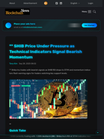 ** SHIB Price Under Pressure as Technical Indicators Signal Bearish Momentum - Blockchain.News