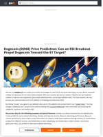 Dogecoin (DOGE) Price Prediction: Can an RSI Breakout Propel Dogecoin Toward the $1 Target? - Brave New Coin
