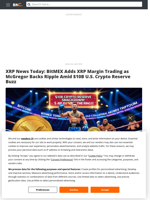 XRP News Today: BitMEX Adds XRP Margin Trading as McGregor Backs Ripple Amid $10B U.S. Crypto Reserve Buzz - Brave New Coin