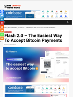 Flash 2.0 – The Easiest Way To Accept Bitcoin Payments - The Crypto News Wire