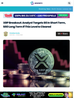 XRP: Analyst Targets $6 In Short Term, $60 Long Term