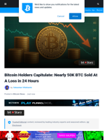 Bitcoin Holders Capitulate: Nearly 50K BTC Sold At A Loss in 24 Hours | Bitcoinist.com