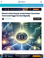 Bitcoin Is Warming Up: Analyst Maps 3 Scenarios That Could Trigger the Next Big Rally