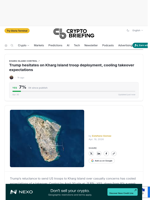 Trump hesitates on Kharg Island troop deployment, cooling takeover expectations