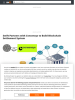 Swift Partners with Consensys to Build Blockchain Settlement System - Brave New Coin