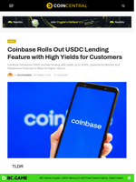 Coinbase Users Can Now Lend USDC Onchain with Yields Up to 10.8%