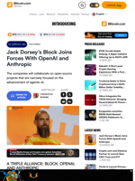 Jack Dorsey’s Block Joins Forces With OpenAI and Anthropic – Featured Bitcoin News