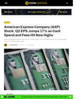 American Express Company ($AXP) Stock: Q2 EPS Jumps 17% as Card Spend and Fees Hit New Highs