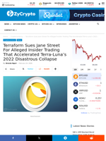 Terraform Sues Jane Street For Alleged Insider Trading That Accelerated Terra-Luna’s 2022 Disastrous Collapse ⋆ ZyCrypto