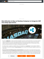 Best Altcoins to Buy as Nasdaq Company to Integrate XRP Into Daily Operations - Brave New Coin
