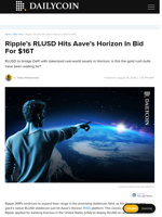 Ripple’s RLUSD Hits Aave’s Horizon In Bid For $16T - DailyCoin