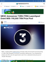 MEXC Announces T3RN (TRN) Launchpool Event With 190,000 TRN Prize Pool