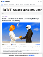 IoTeX’s AI Foundry: Can Live Data Redefine Intelligence?