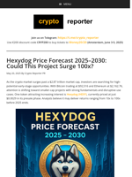 Hexydog Price Forecast 2025–2030: Could This Project Surge 100x?