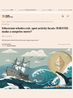Ethereum whales exit, spot activity heats: Will ETH make a surprise move? - AMBCrypto