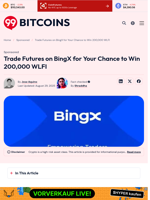 Trade Futures on BingX for Your Chance to Win 200,000 WLFI - 99Bitcoins