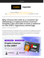 Why Choose the UAE as a Location for Obtaining a Cryptocurrency Licence? Simplify Labs and HAS to host a webinar on the UAE’s regulatory advantage