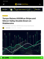 Tempo Raises $500M as Stripe and Silicon Valley Double Down on Stablecoins