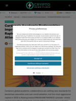 Cardano’s Academic Partnerships Impress — Yet MAGACOIN FINANCE’s Rapid Growth Captures Investor Attention