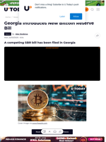 Georgia Introduces New Bitcoin Reserve Bill