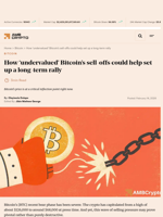 How 'undervalued' Bitcoin’s sell-offs could help set up a long-term rally - AMBCrypto