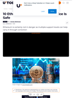 10 Ethereum Price Levels: Why Price Is Safe