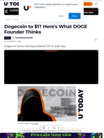 Dogecoin to $1? Here's What DOGE Founder Thinks
