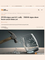 PYTH wipes out 64% rally - THESE signs show bears aren’t done yet - AMBCrypto