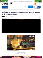 Shiba Inu Bounces Back After Death Cross; Will It Rally Next?