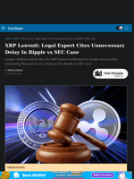 XRP Lawsuit: Legal Expert Cites Unnecessary Delay In Ripple vs SEC Case