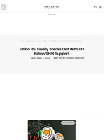 Shiba Inu Finally Breaks Out With 133 Billion SHIB Support