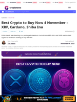 Best Crypto to Buy Now: XRP, Cardano, Shiba Inu