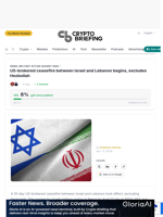 US-brokered ceasefire between Israel and Lebanon begins, excludes Hezbollah