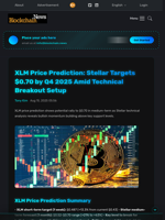 XLM Price Prediction: Stellar Targets $0.70 by Q4 2025 Amid Technical Breakout Setup - Blockchain.News