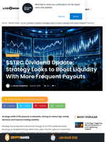 $STRC Dividend Update: Strategy Looks to Boost Liquidity With More Frequent Payouts | Live Bitcoin News