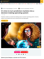 Turn Prediction Markets Into A Decision-Making Operating System