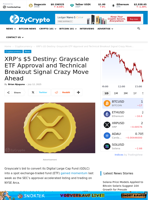 XRP's $5 Destiny: Grayscale ETF Approval and Technical Breakout Signal Crazy Move Ahead ⋆ ZyCrypto