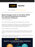 Boomchange Looks at the New NEAR ETF and the Expansion of Altcoin Investment Products