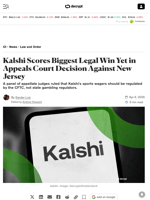 Kalshi Scores Biggest Legal Win Yet in Appeals Court Decision Against New Jersey - Decrypt