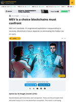 MEV Is A Choice Blockchains Must Confront