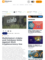 Multichoice's Irdeto and Coinbase Unite Against Illicit Cryptocurrency Use – News Bytes Bitcoin News