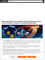 Ethereum (ETH) Price Prediction: Will a $2,000 Correction Pave the Way for a Massive $10,000 Rally by 2028? - Brave New Coin