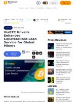 ViaBTC Unveils Enhanced Collateralized Loan Service for Global Miners – Press release Bitcoin News