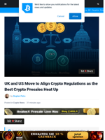 Best Crypto Presales to Buy as UK and US Start Crypto Cooperation